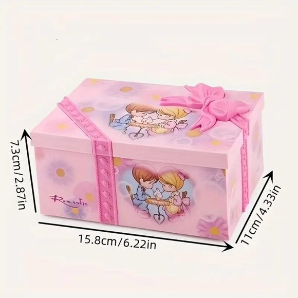 π©° Pink Ballerina Childs Musical Jewelry Box π©° - Picture 6 of 16